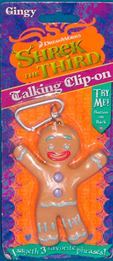 Clipon Shrek Gingy